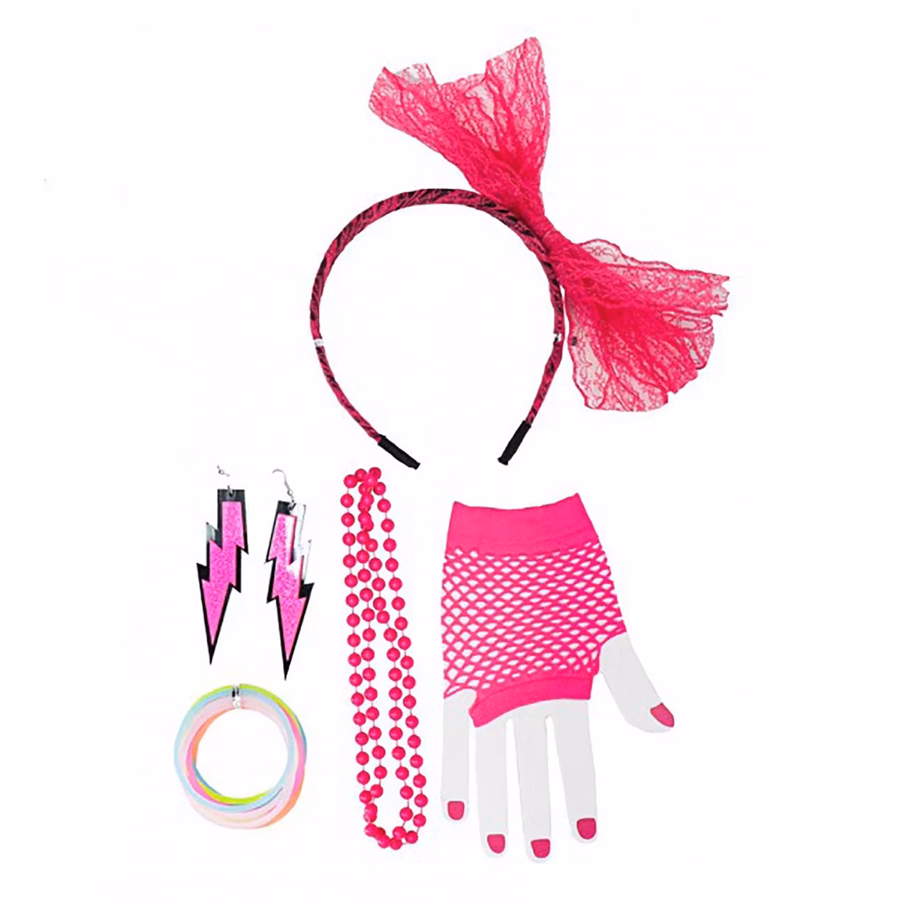 80-tals Neonkit Rosa