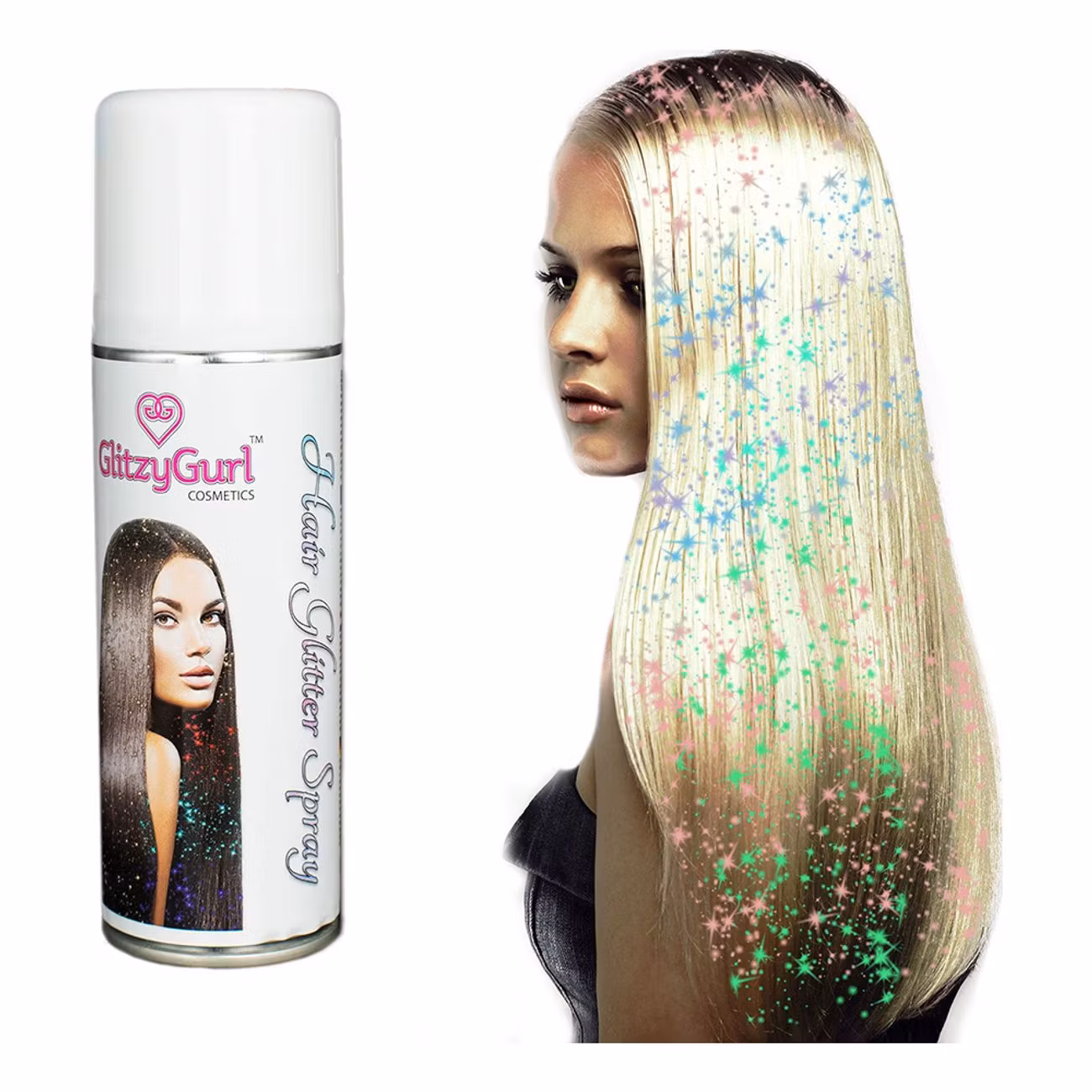 GlitzyGurl Hårspray Glitter
