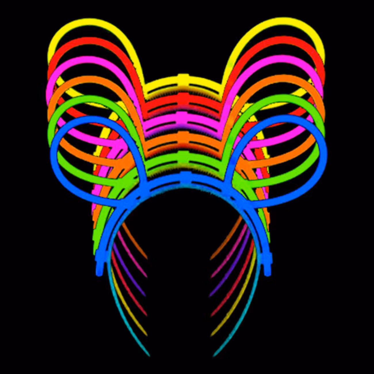 Självlysande Kaninöron