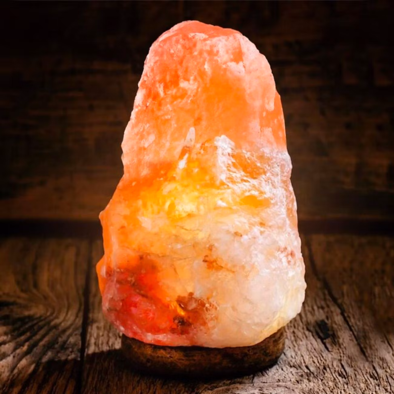 Saltlampa från Himalaya