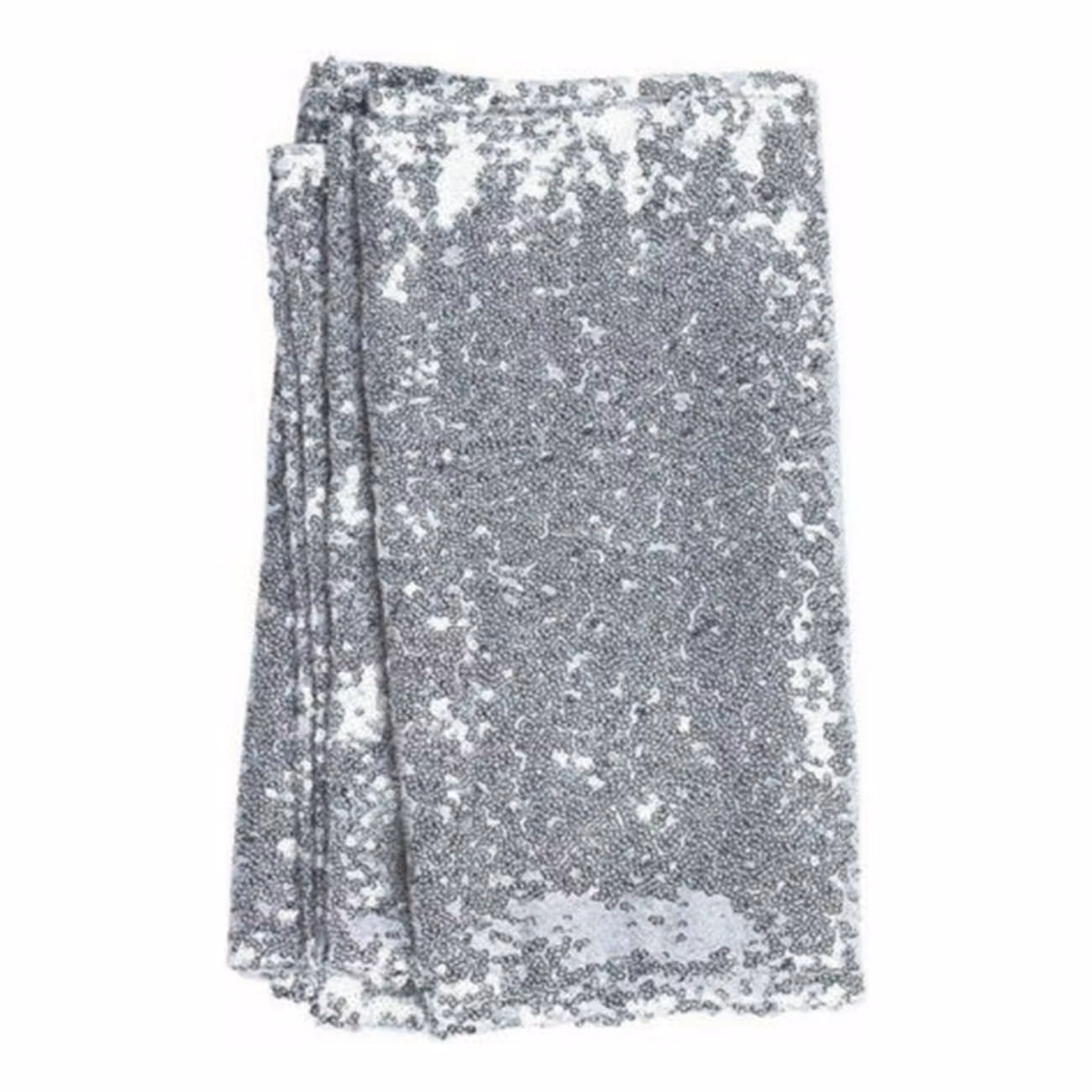 Bordslöpare Paljett Silver