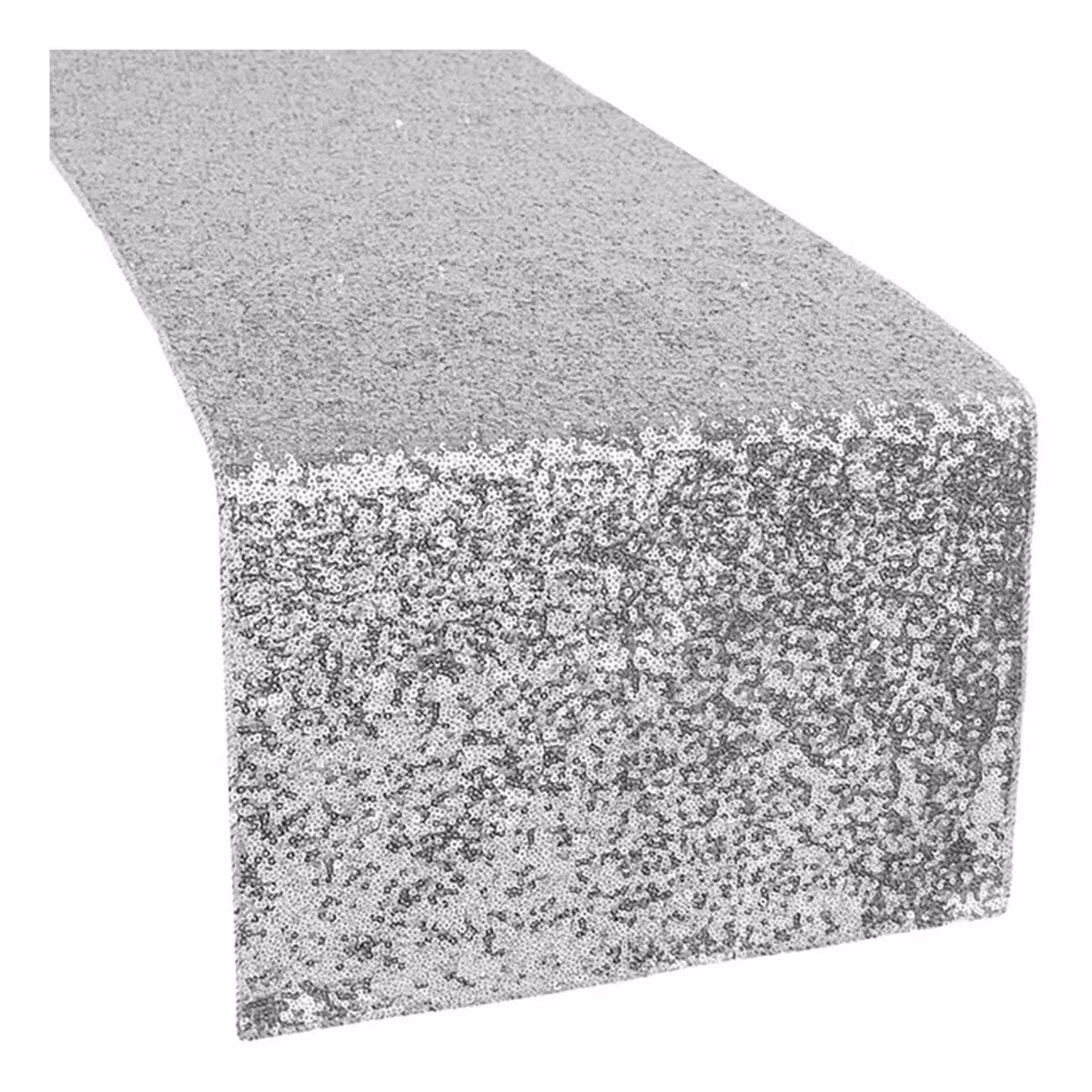 Bordslöpare Paljett Silver