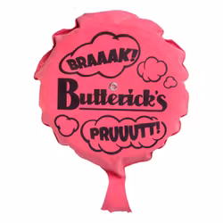 Självuppblåsande Pruttkudde