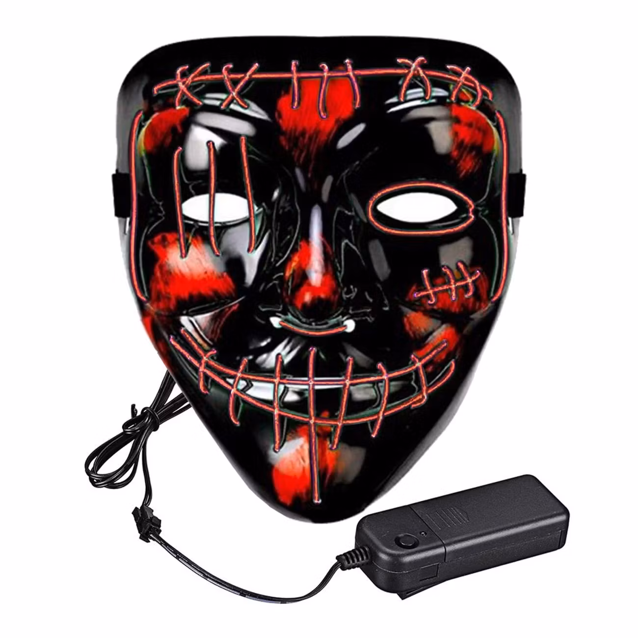 El Wire Purge 2 LED Mask