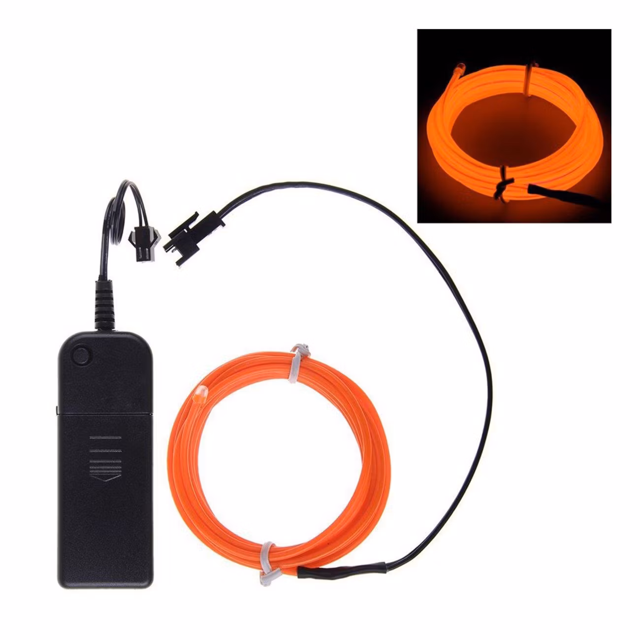 El Wire Batteridriven LED Slinga