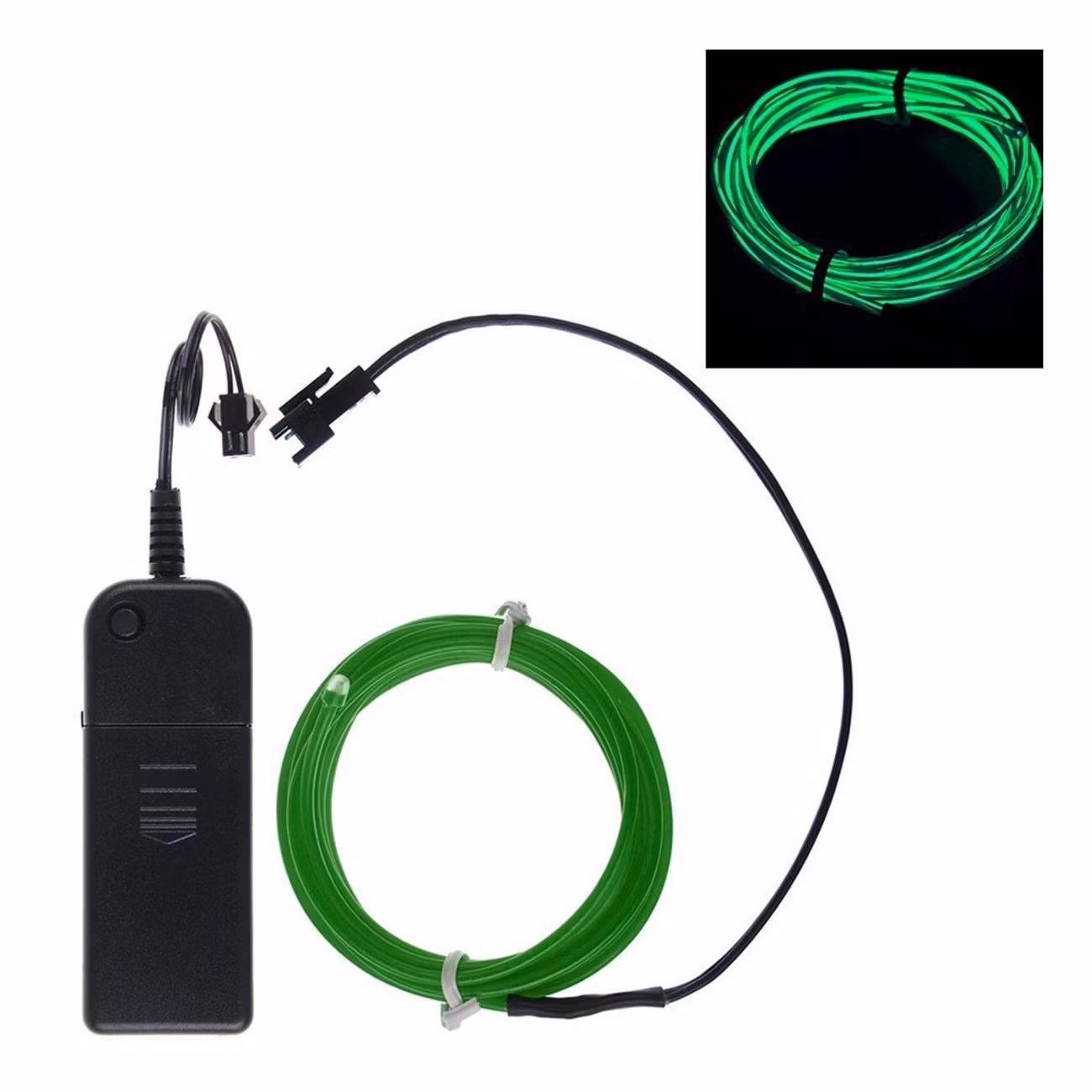 El Wire Batteridriven LED Slinga