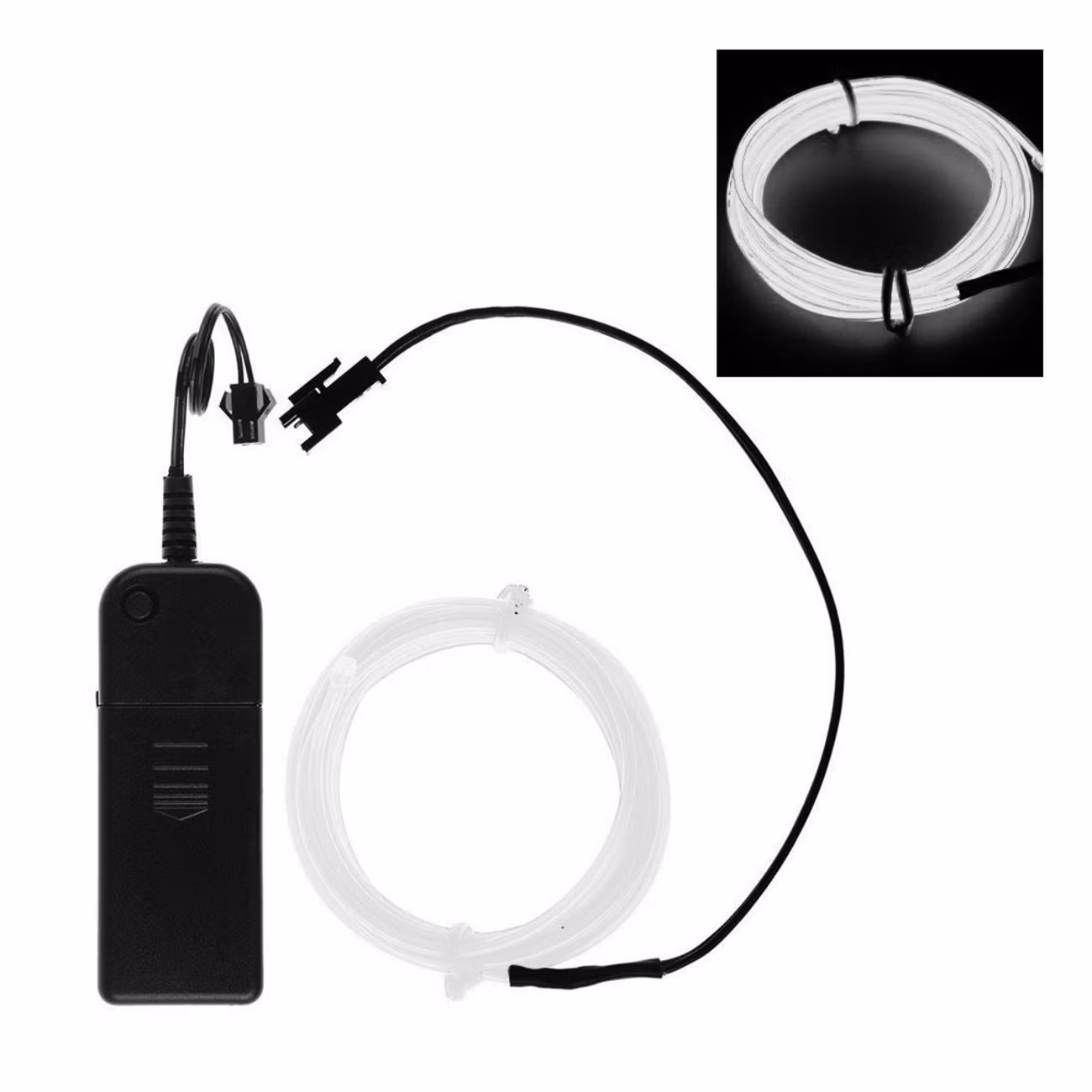 El Wire Batteridriven LED Slinga