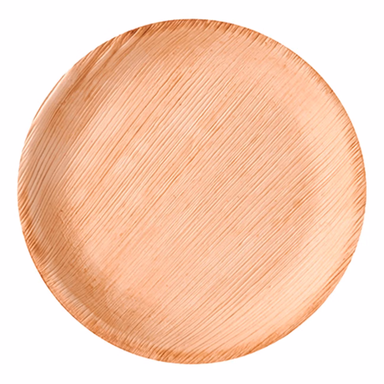 Tallrikar av Palmblad Runda