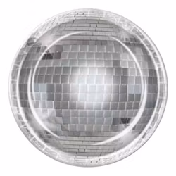 Papperstallrikar Discokula