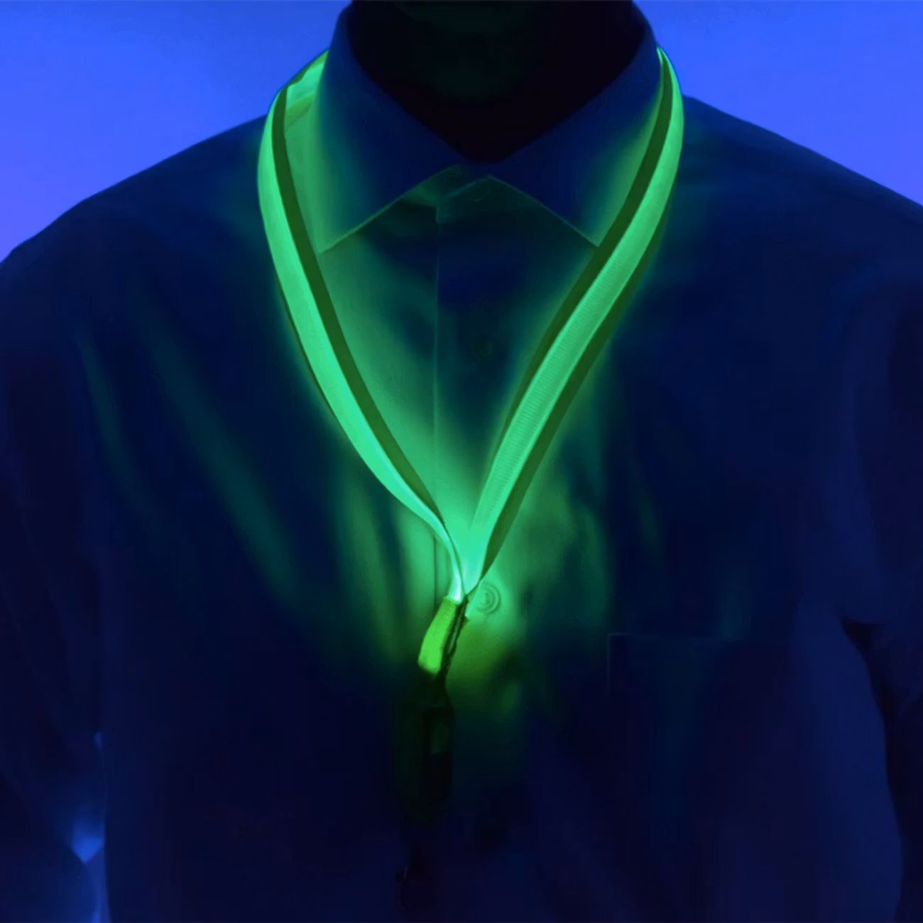 Lysande LED Nyckelband