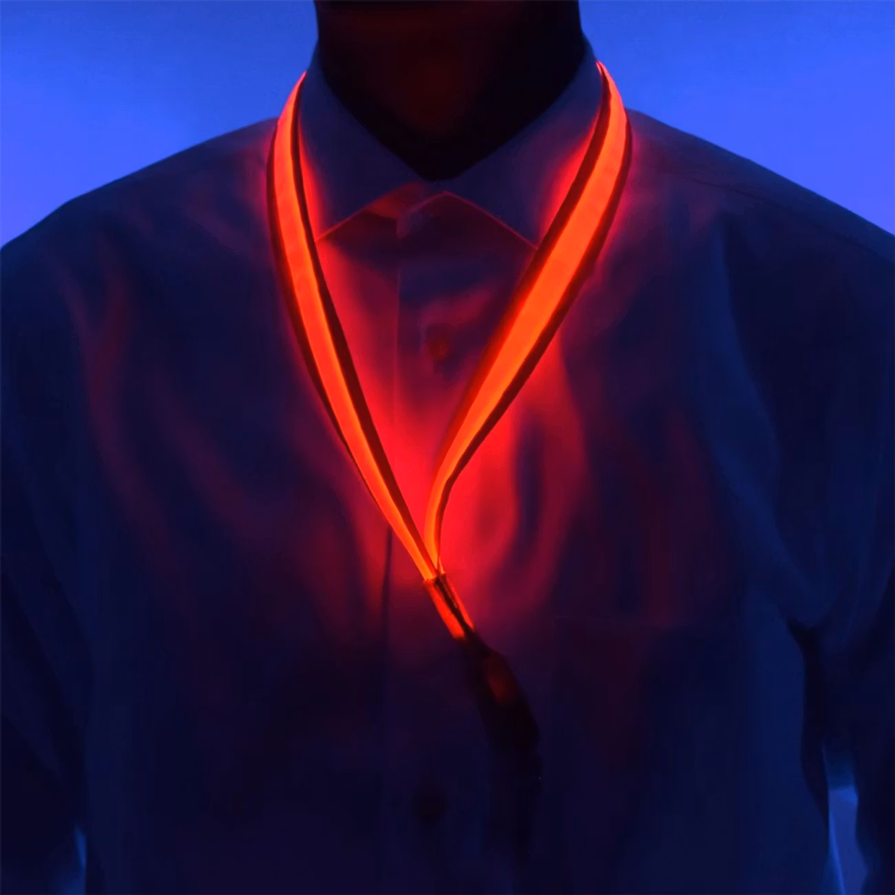 Lysande LED Nyckelband