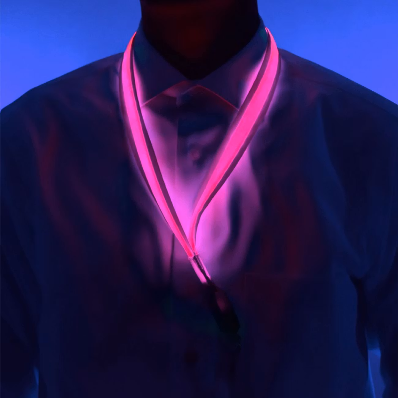 Lysande LED Nyckelband