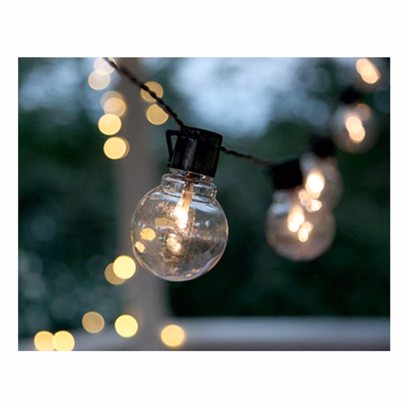 Ljusslinga Party Klara Lampor LED