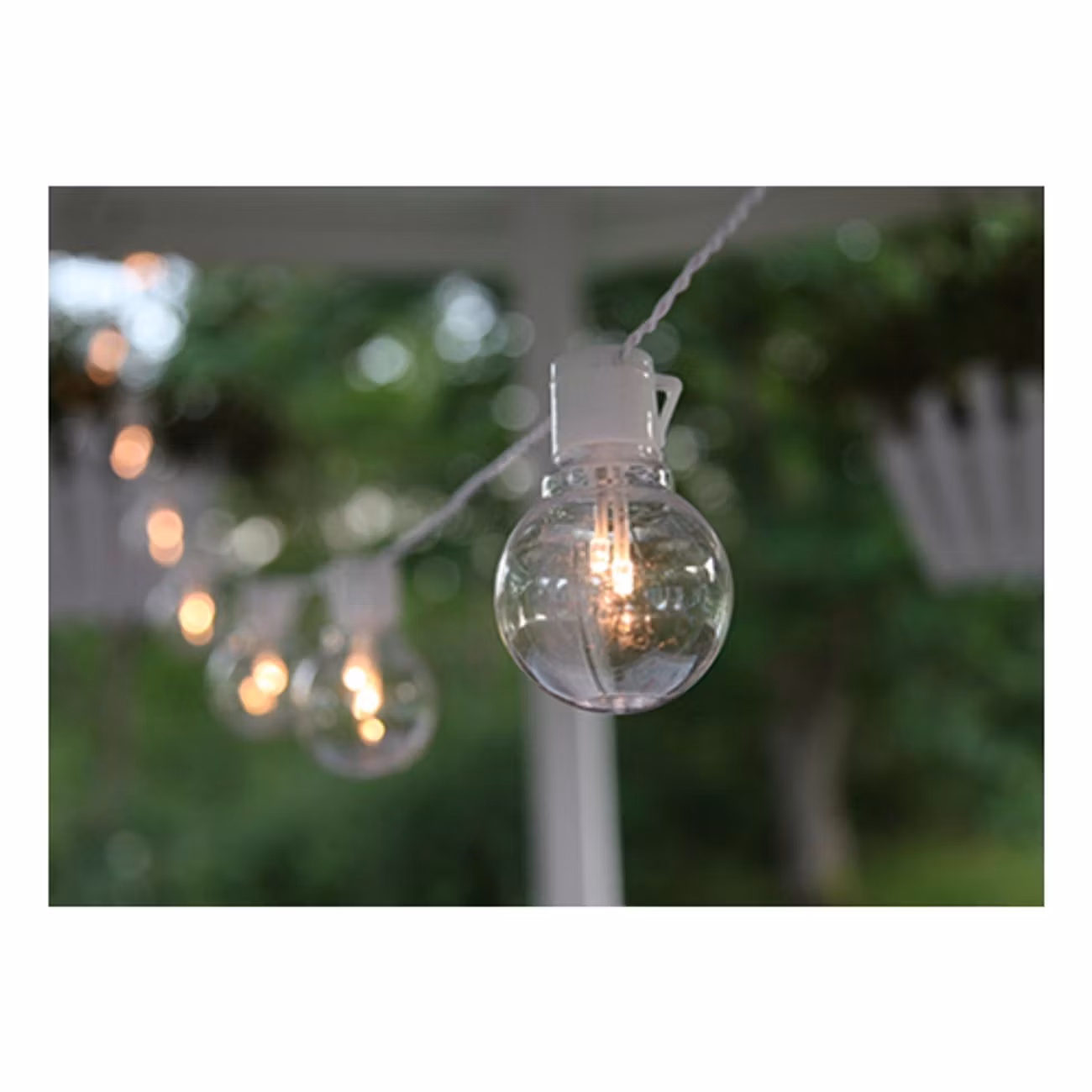 Ljusslinga Party Klara Lampor LED