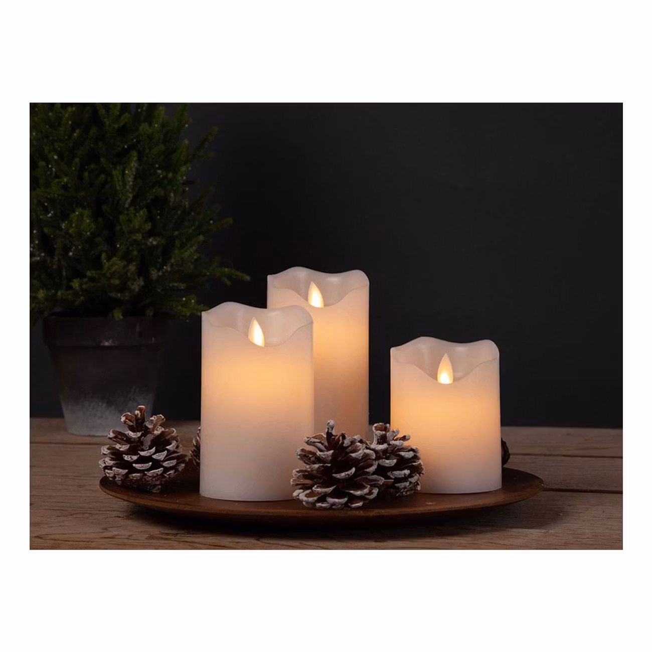 Blockljus LED med Fjärrkontroll