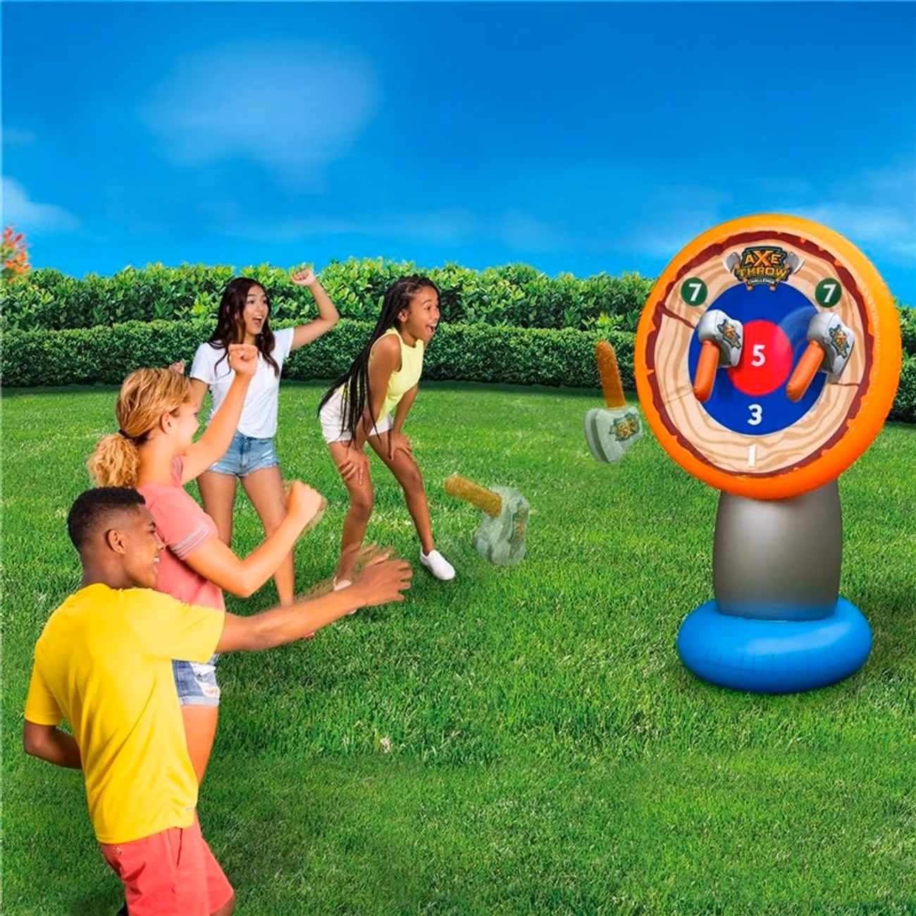 Uppblåsbar Yxkastning Challenge