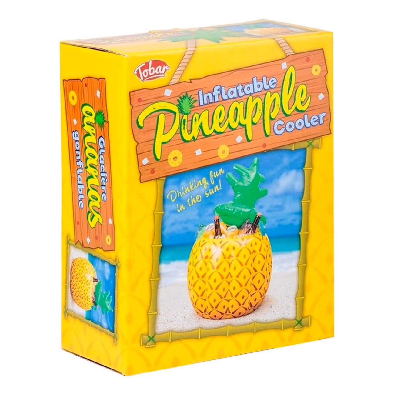 Uppblåsbar Dryckeskyl Ananas