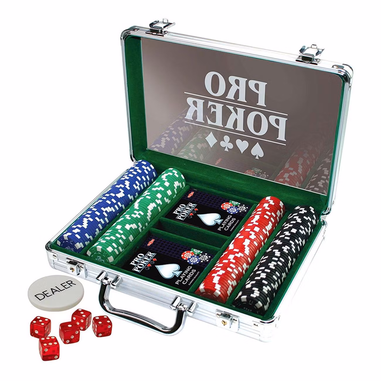 Pokerset i Aluminiumväska