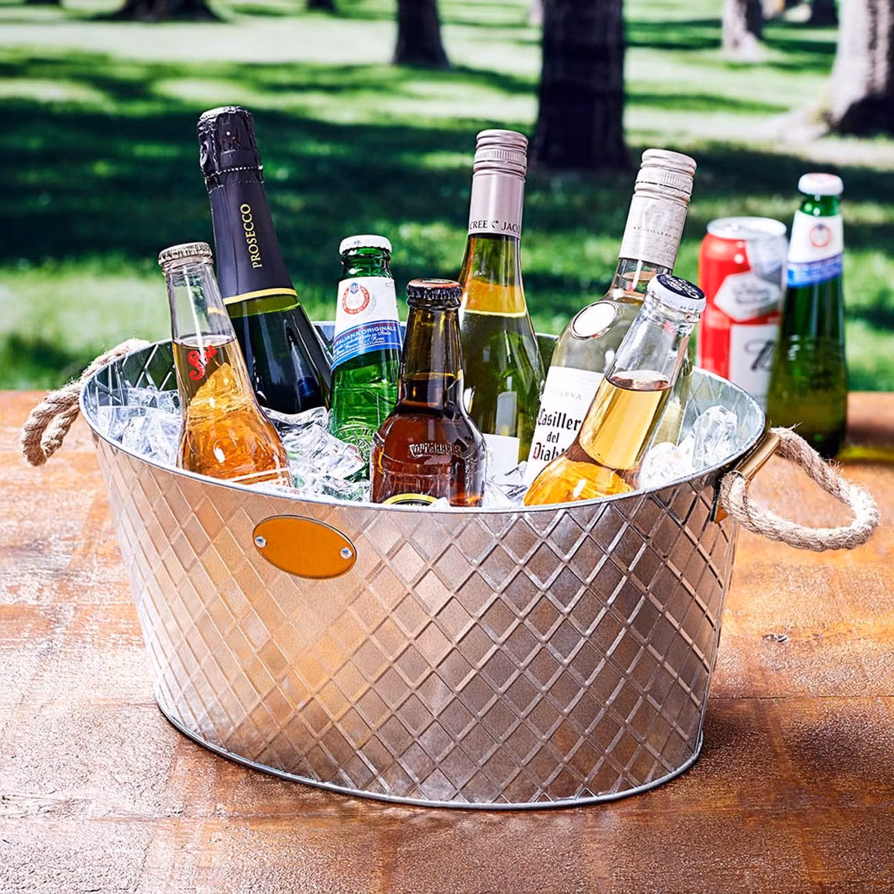 Oval Ishink i Metall