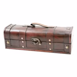 Trälåda för Vinflaska