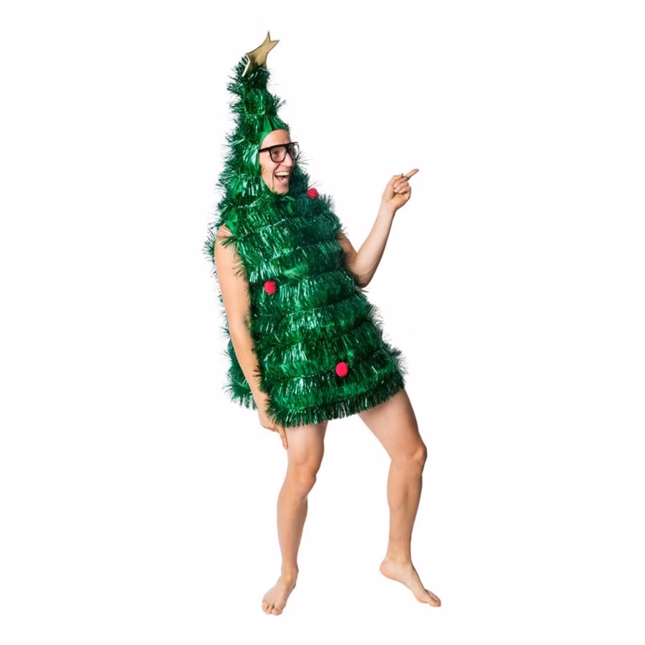 Partyjulgran Maskeraddräkt