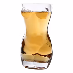 Ölglas Kvinnokropp