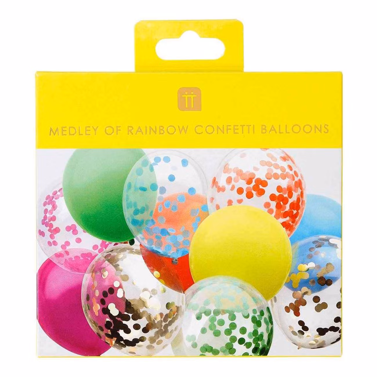 Konfettiballonger Rainbow