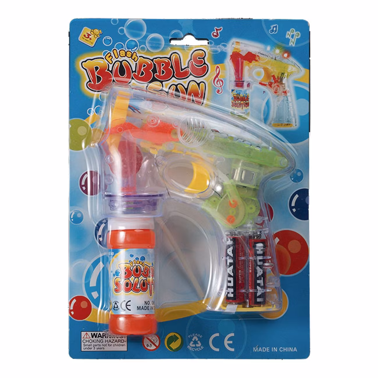 Blinkande Såpbubbelpistol