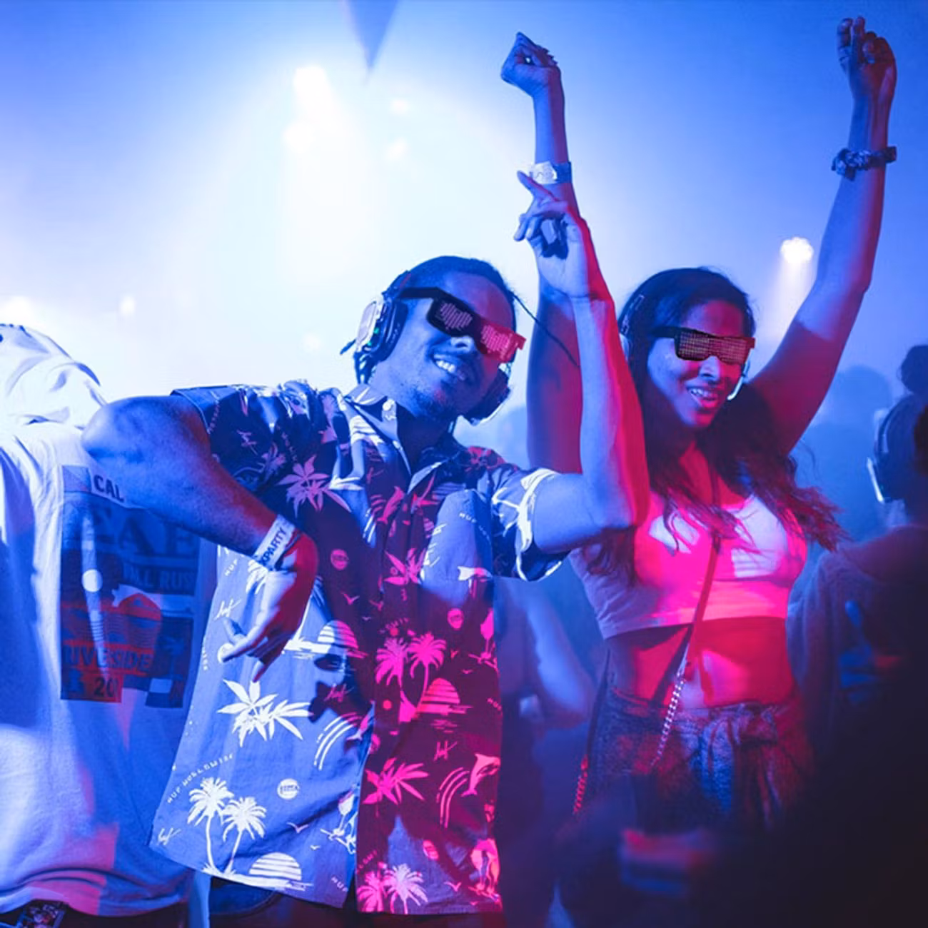 LED Bluetooth Glasögon