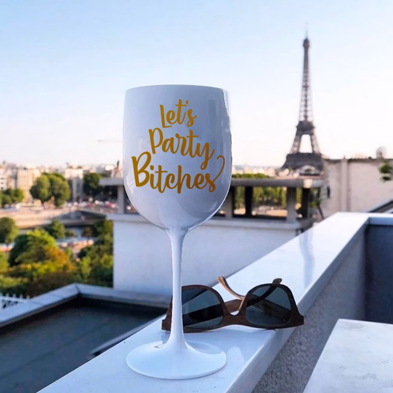 Let's Party Bitches Vinglas