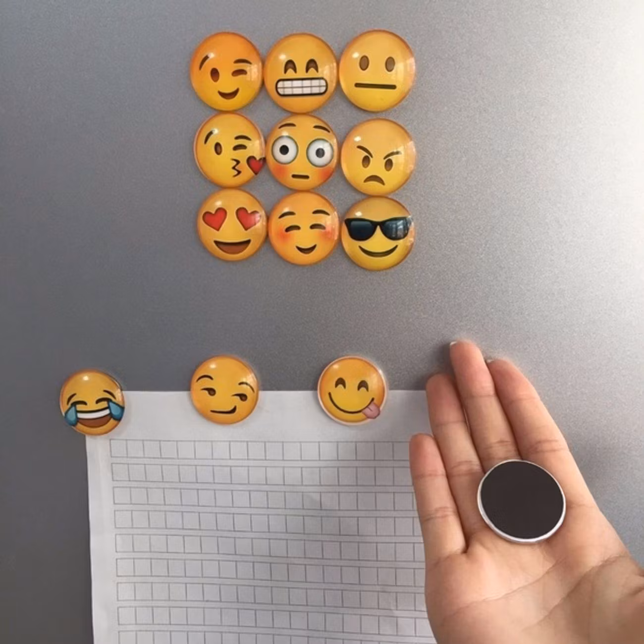 Kylskåpsmagneter Emoji