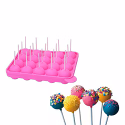 Silikonform för Cakepops