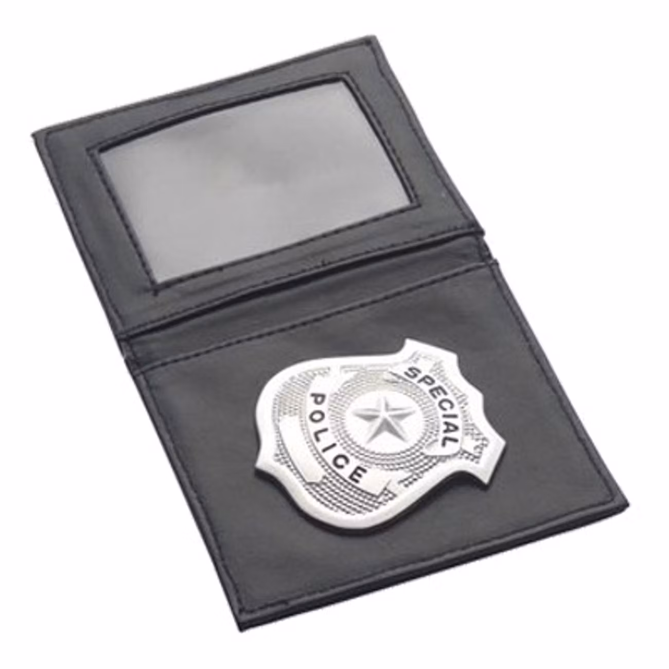 Plånbok Med Polisbricka