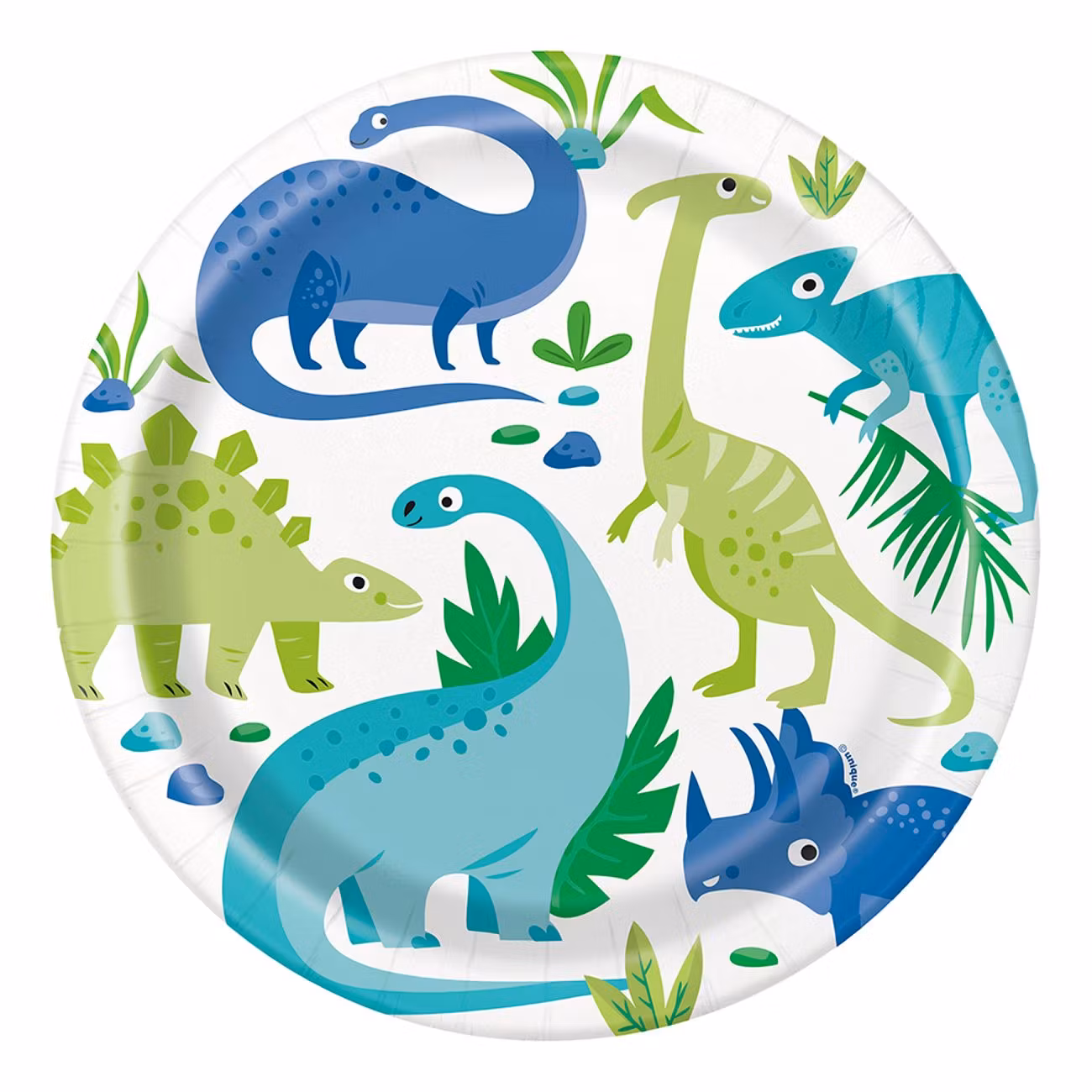 Papperstallrikar Dinosaurier