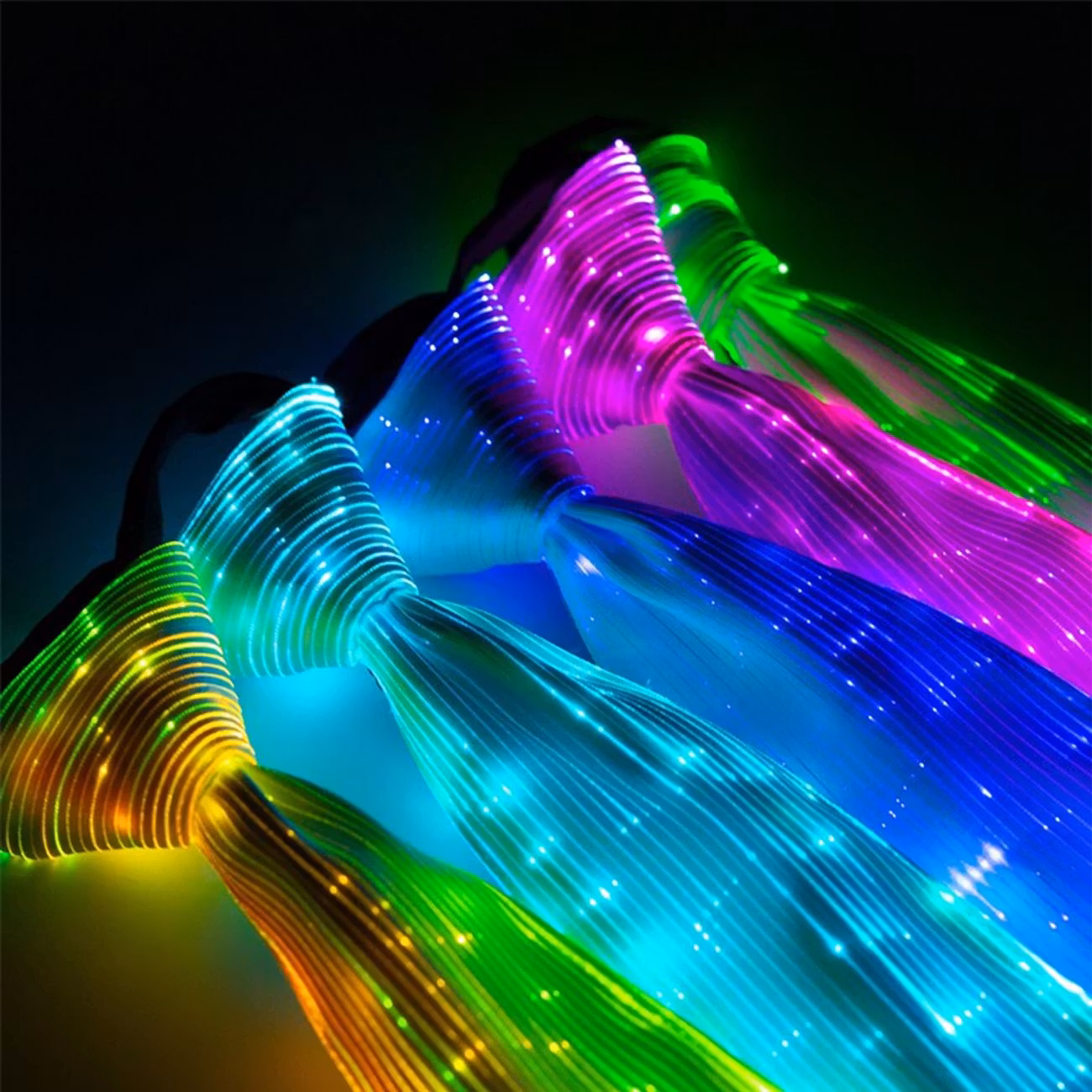 Fiberoptisk LED Slips