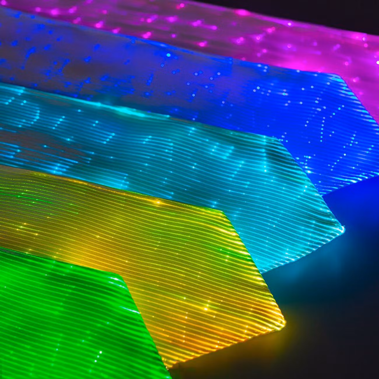 Fiberoptisk LED Slips