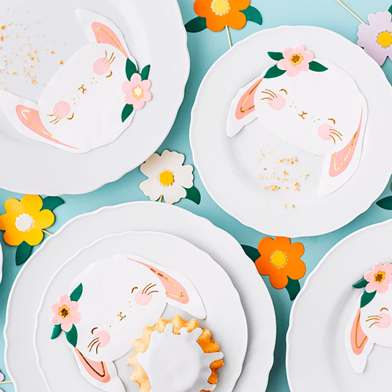 Servetter Söta Kaniner