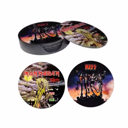 Glasunderlägg Hårdrock