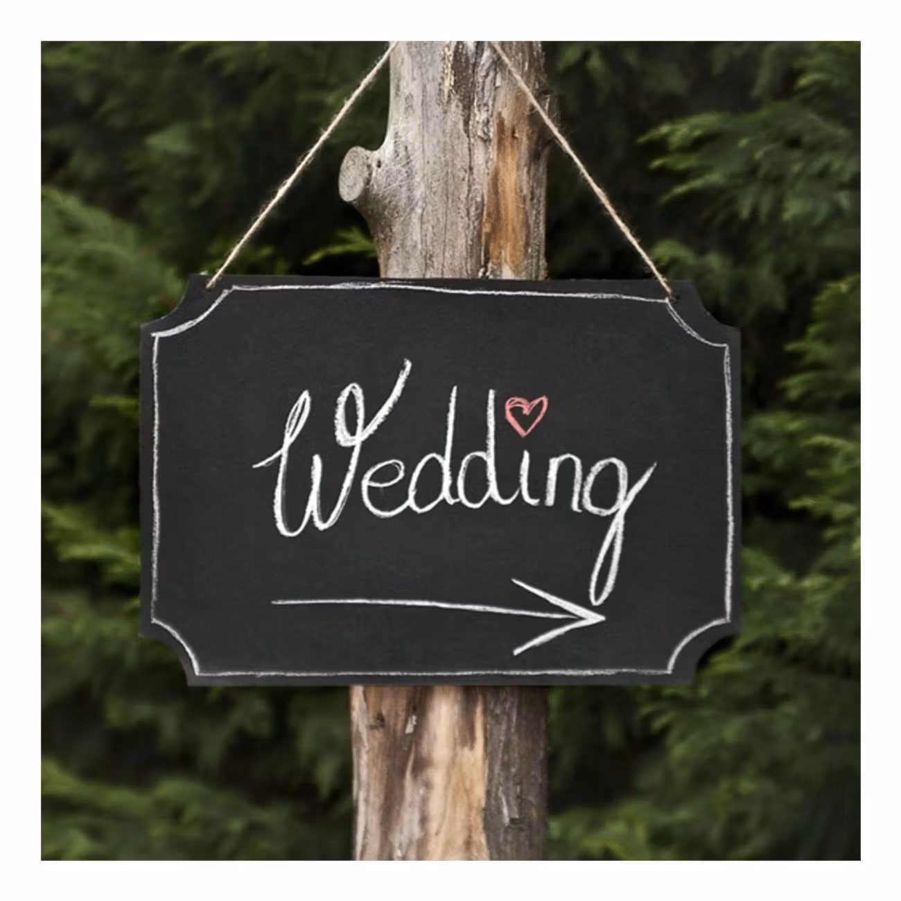 Hängande Skylt Blackboard