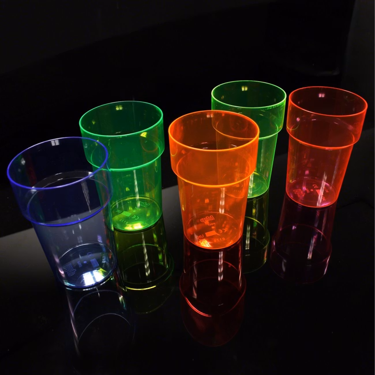 UV Neon Ölglas