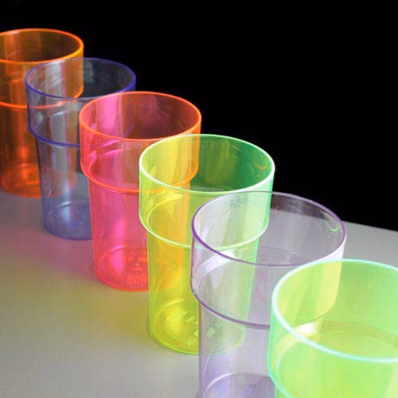 UV Neon Ölglas