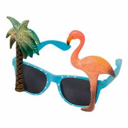 Glasögon Tropisk