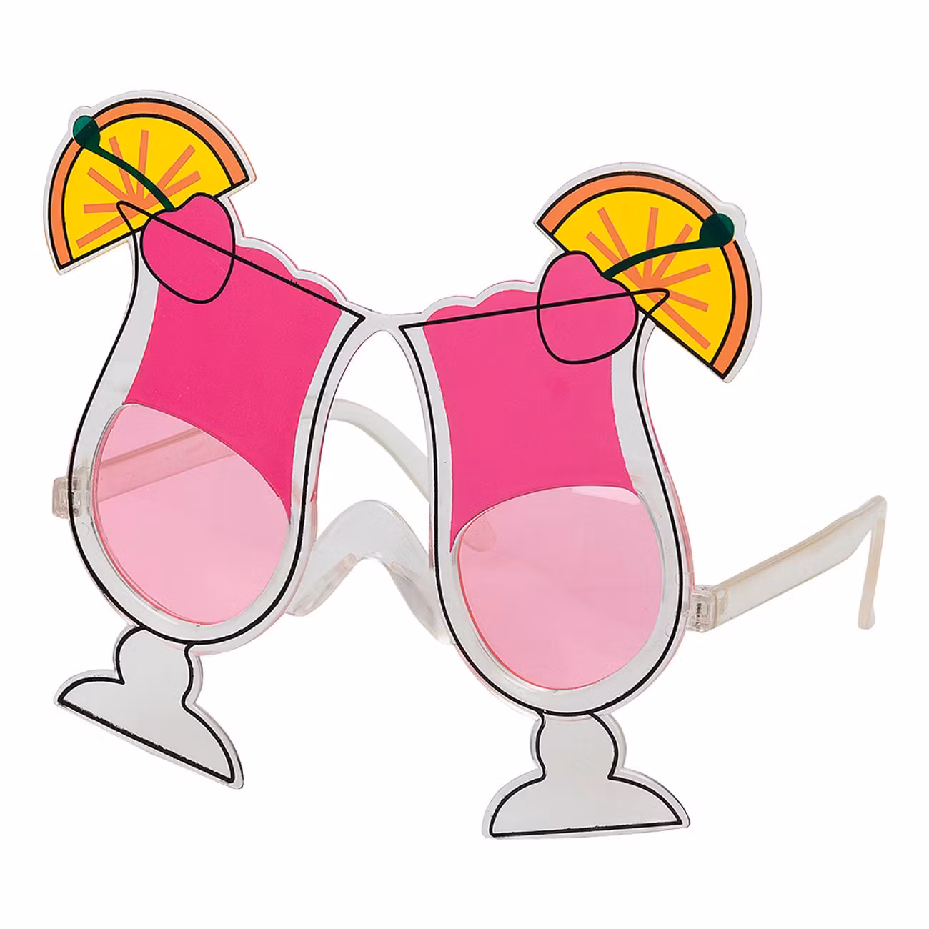 Glasögon Rosa Drinkar