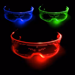 Future LED Neon Glasögon