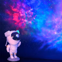 Astronaut Laserprojektor Rymden