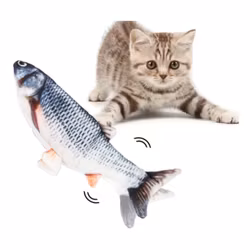 Sprattlande Fisk Kattleksak