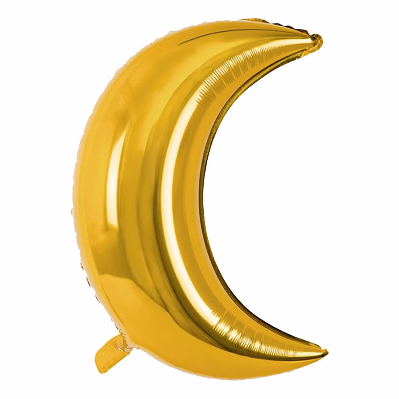 Folieballong Halvmåne Guld