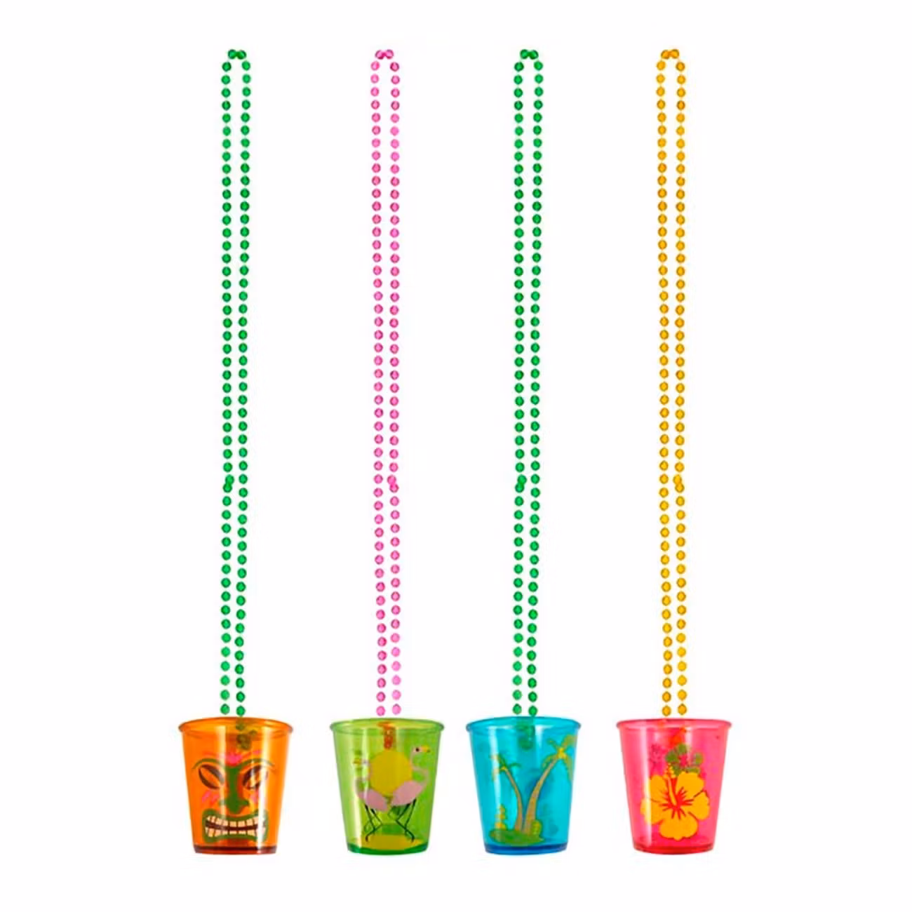 Halsband Hawaii med Shotglas