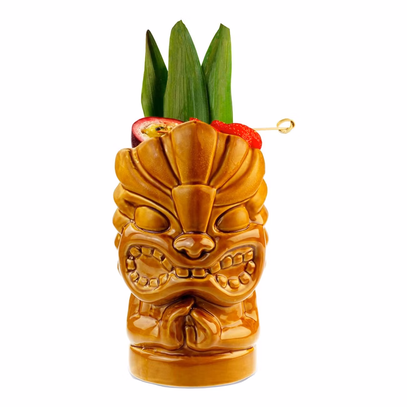 Tiki Drinkmugg Figur