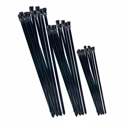 Återanvändbara Buntband Svart